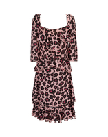 LaDoubleJ Sissi Dress LaDoubleJ Sissi Dress Flower Leopard Rosa DRE0108DBG001FLL0003