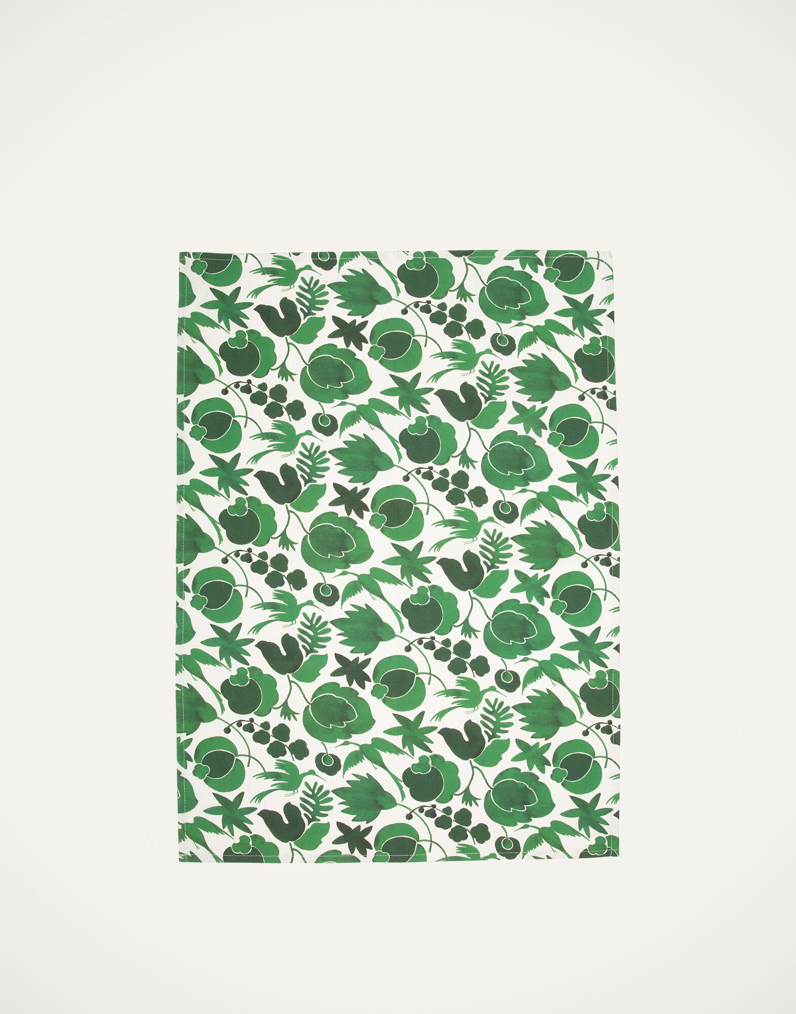 La DoubleJ Dishtowel (50x70) Wildbird Verde DST0001COT011CER0006