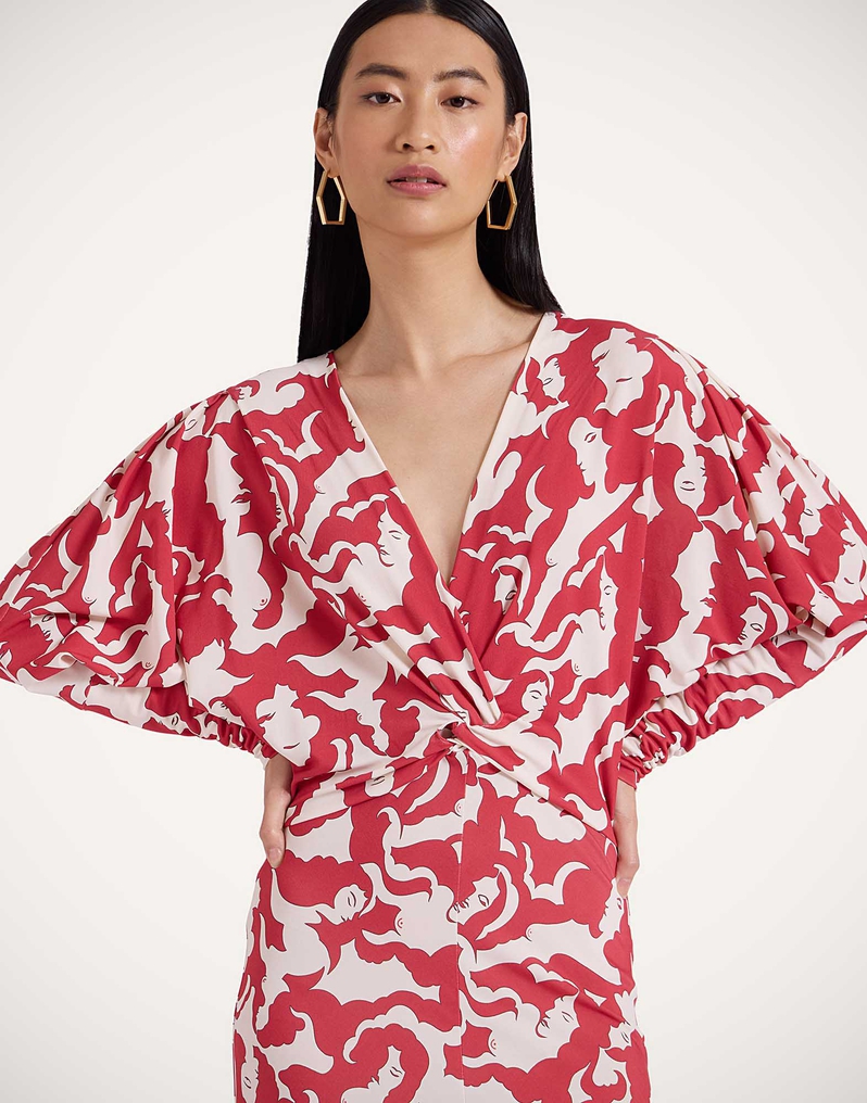 La DoubleJ XX Dress La DoubleJ XX Dress Mamma Red DRE0842JER027MAM01RE01