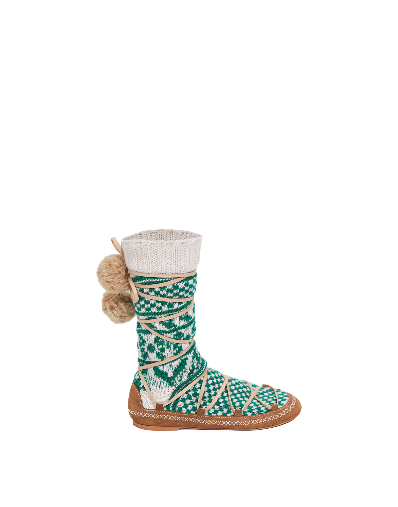 La DoubleJ Sock Boots Fiori SHO0036WOL011FIO0011