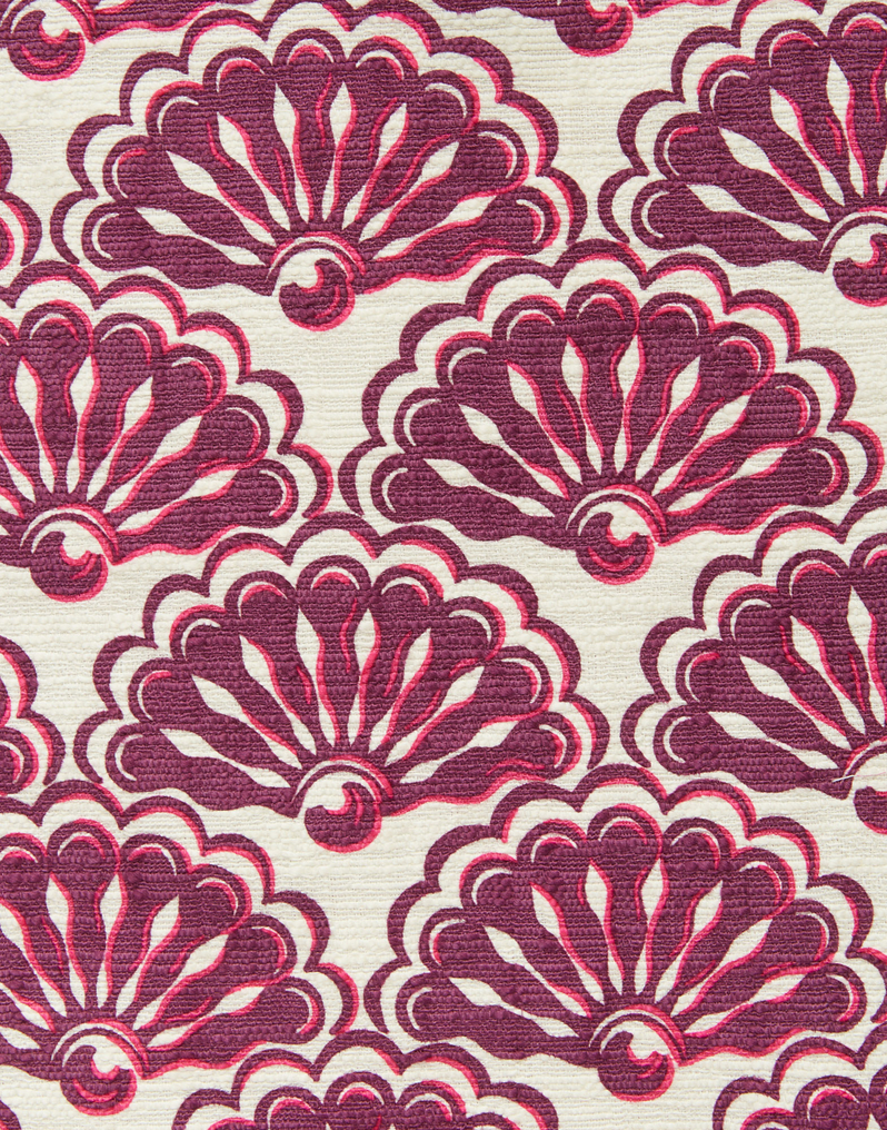 La DoubleJ Pencil Skirt La DoubleJ Pencil Skirt Fans Purple SKI0011COT005FAN01PU01