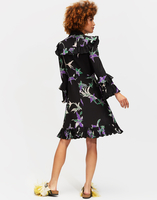 LaDoubleJ Fancy Dress LaDoubleJ Fancy Dress Orchidee Nero DRE0080CRE001ORC0003