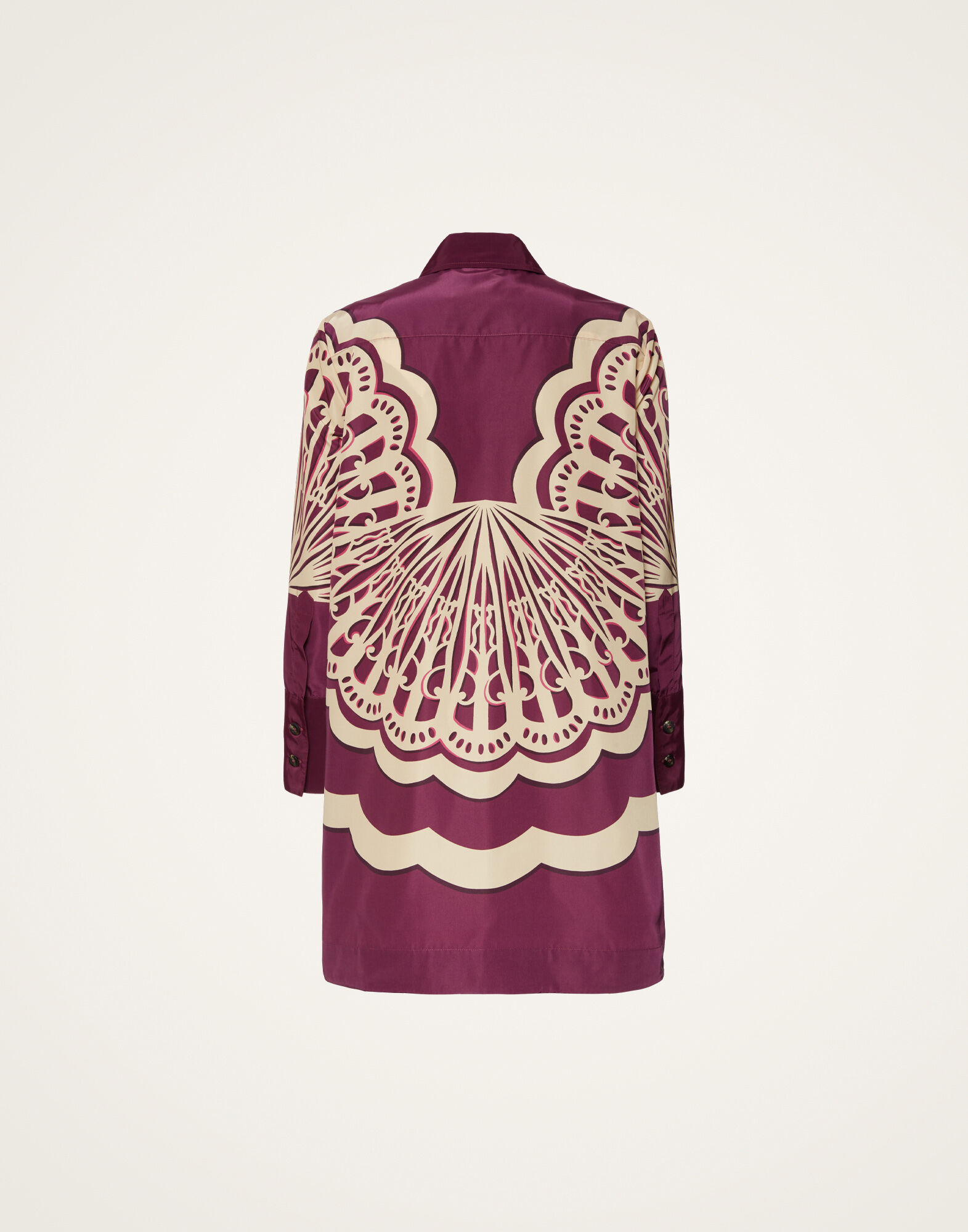 La DoubleJ Short Artemis Dress Fans Plac&eacute;e Purple DRE0701FAI002FAN03PU01