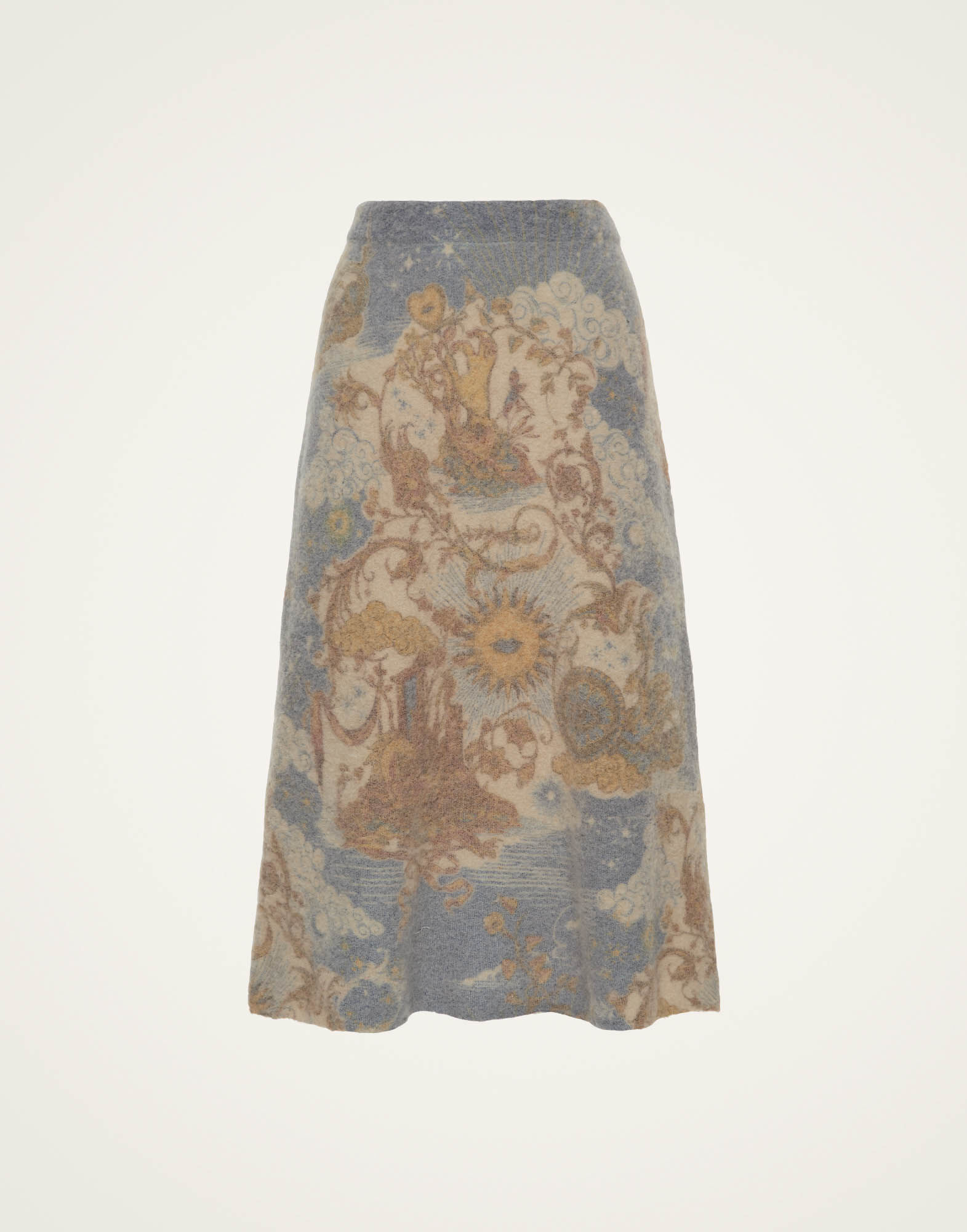 La DoubleJ All-In Skirt Light Blue SKI0134KNI124VA291BU01