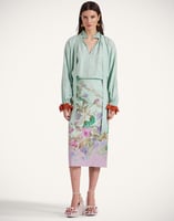 La DoubleJ Cerere Blouse La DoubleJ Cerere Blouse Pekin Mint SHI0132JCQ107PEK01GR11