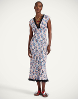 La DoubleJ Luna Dress La DoubleJ Luna Dress Mini Tropicana Mauve DRE0898VIS019TRC02PU06