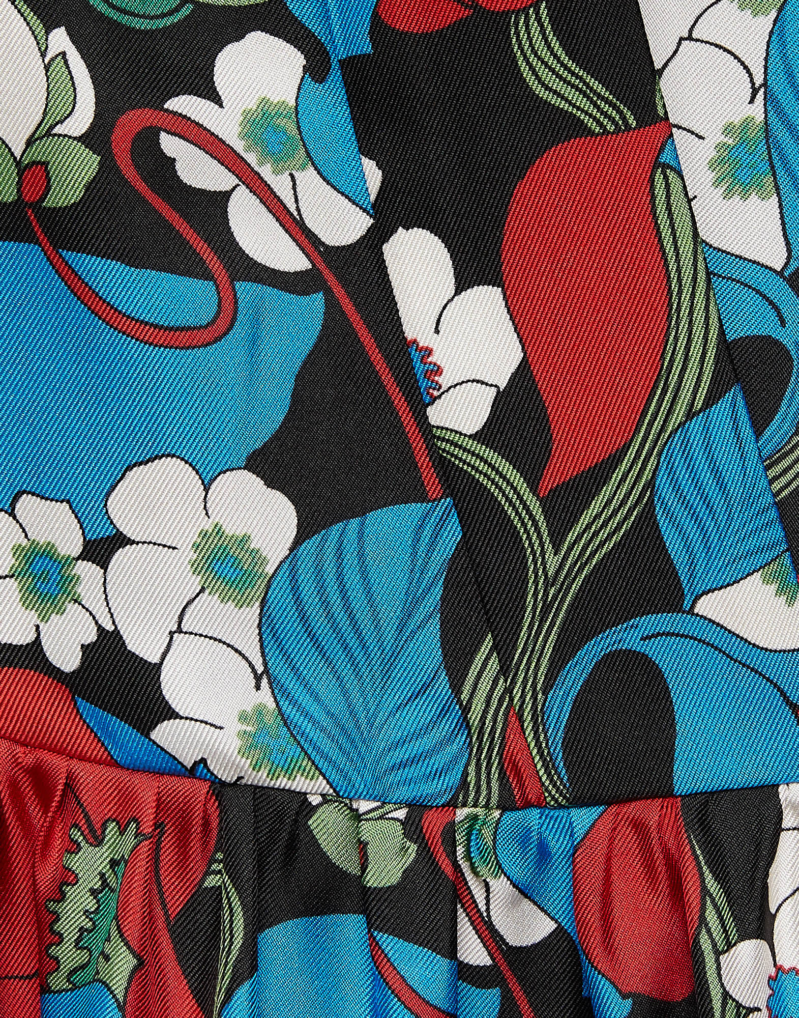 La DoubleJ The J Dress Vines Black DRE0435SIL001VIN0004