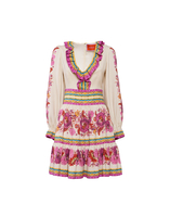 La DoubleJ Reina Mini Dress La DoubleJ Reina Mini Dress Zodiac Placée Multicolor DRE0699VIS017ZOD01MU01