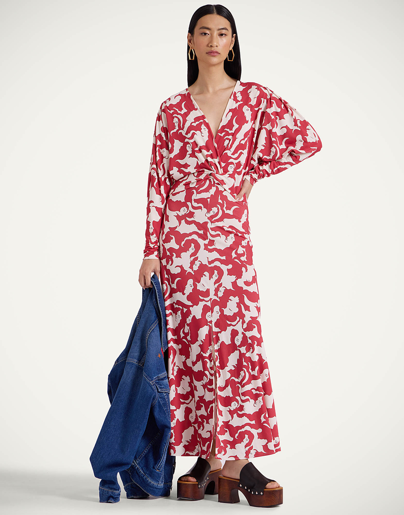 La DoubleJ XX Dress La DoubleJ XX Dress Mamma Red DRE0842JER027MAM01RE01