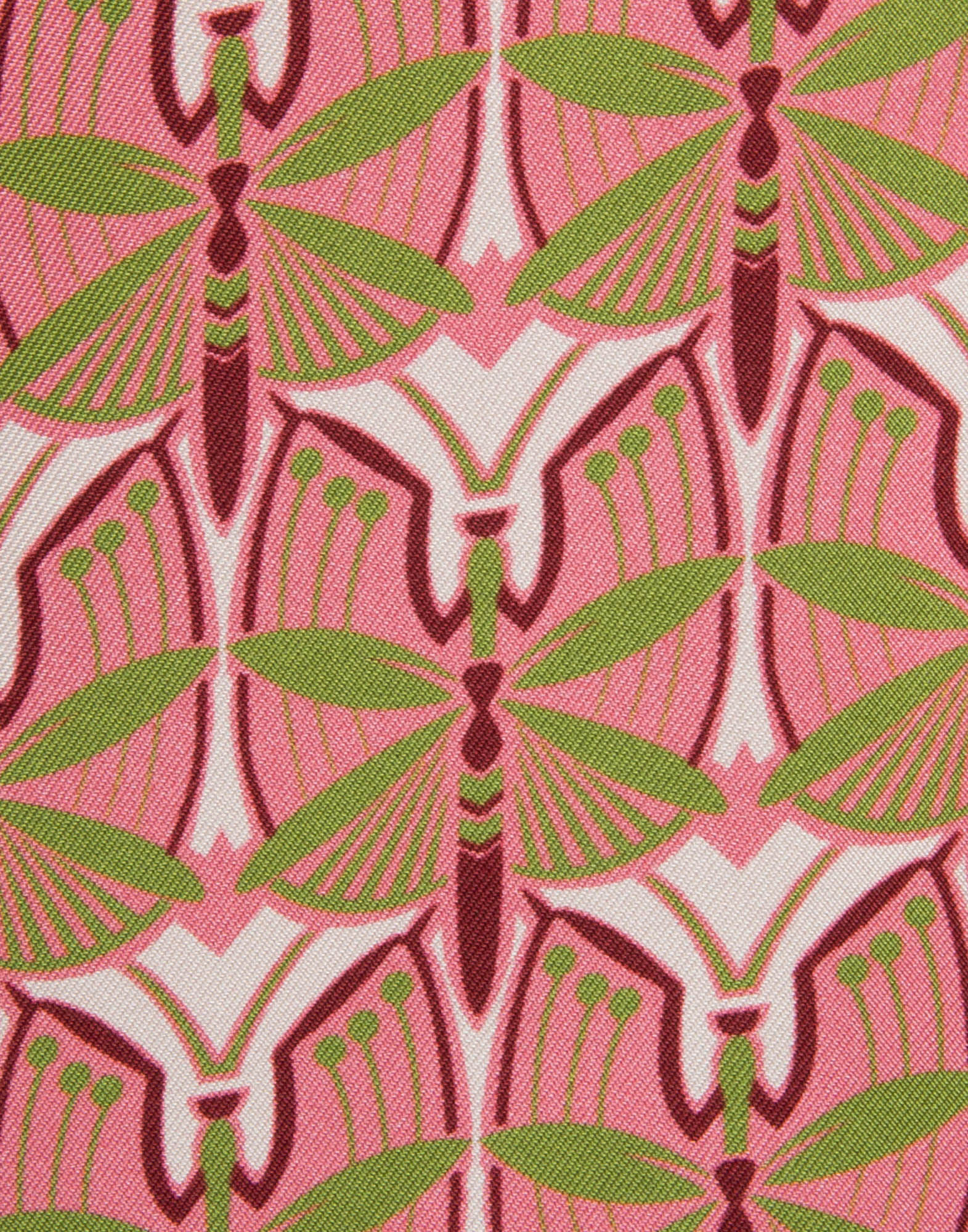 LaDoubleJ Palazzo Pants Libellule Rosa TRO0003SIL001LIB0004