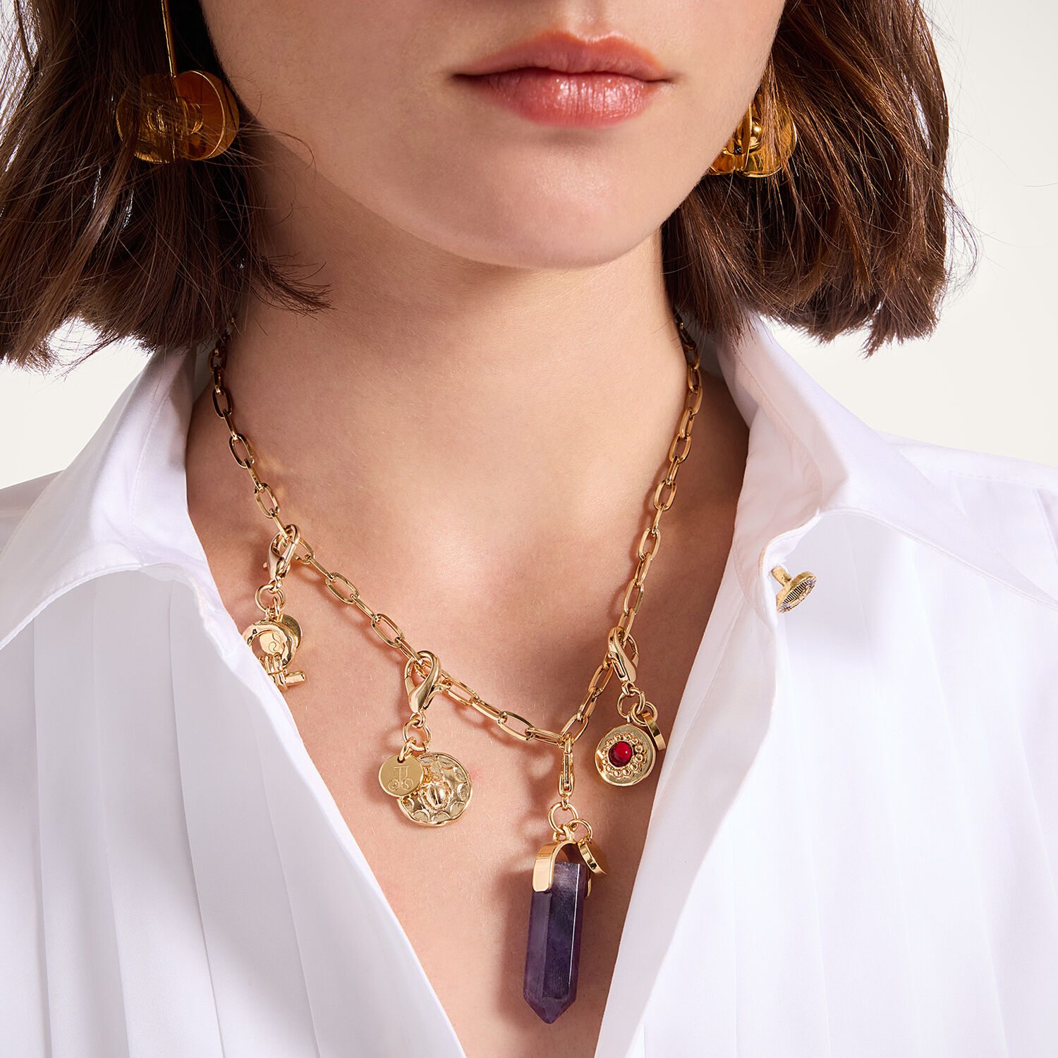 La Doublej Dainty Chain In Gold