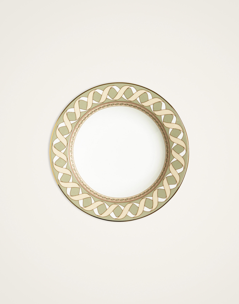 La DoubleJ Soup Plates Set Of 2 La DoubleJ Soup Plates Set Of 2 Odysseus Pistachio SOU0002CER001ODY01GR10