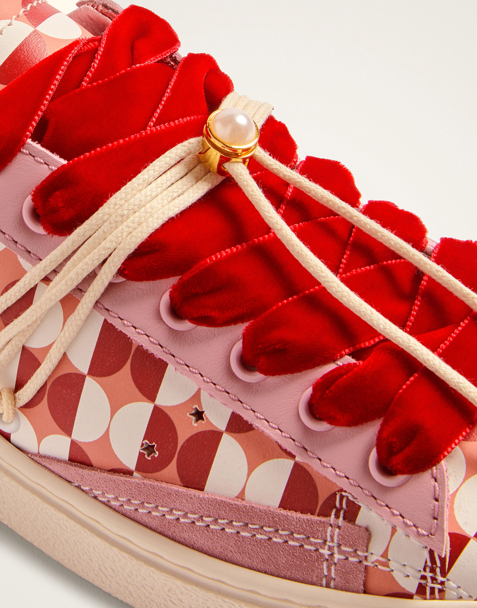 La DoubleJ All Time Low Top Sfere Pink SHO0112LEA017SFE01PI01