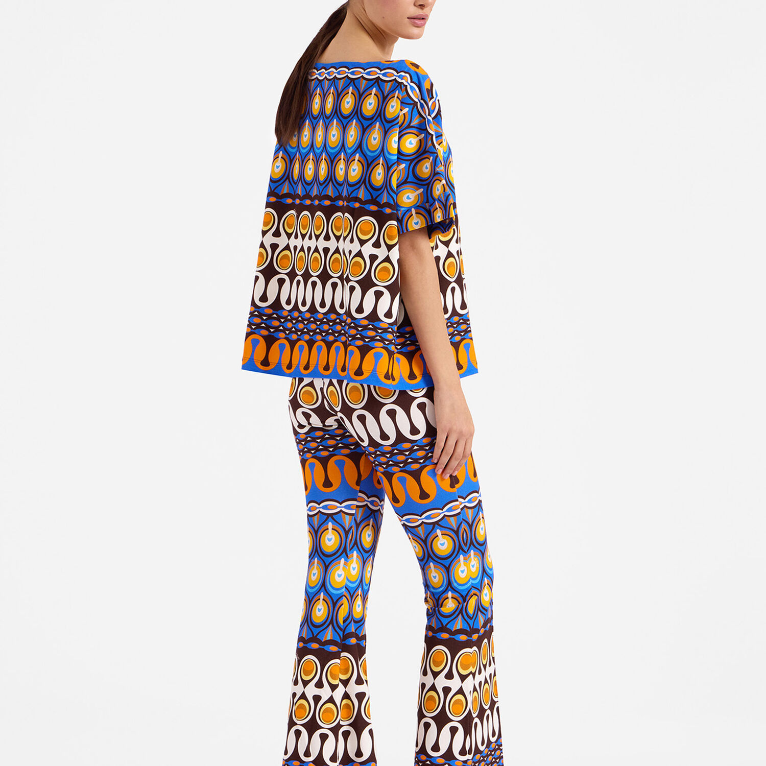 Shop La Doublej New Meditation Pants In Rio Chocolate