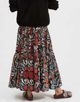 LaDoubleJ Big Skirt LaDoubleJ Big Skirt Fire Flower SKI0001COT001FIR0001
