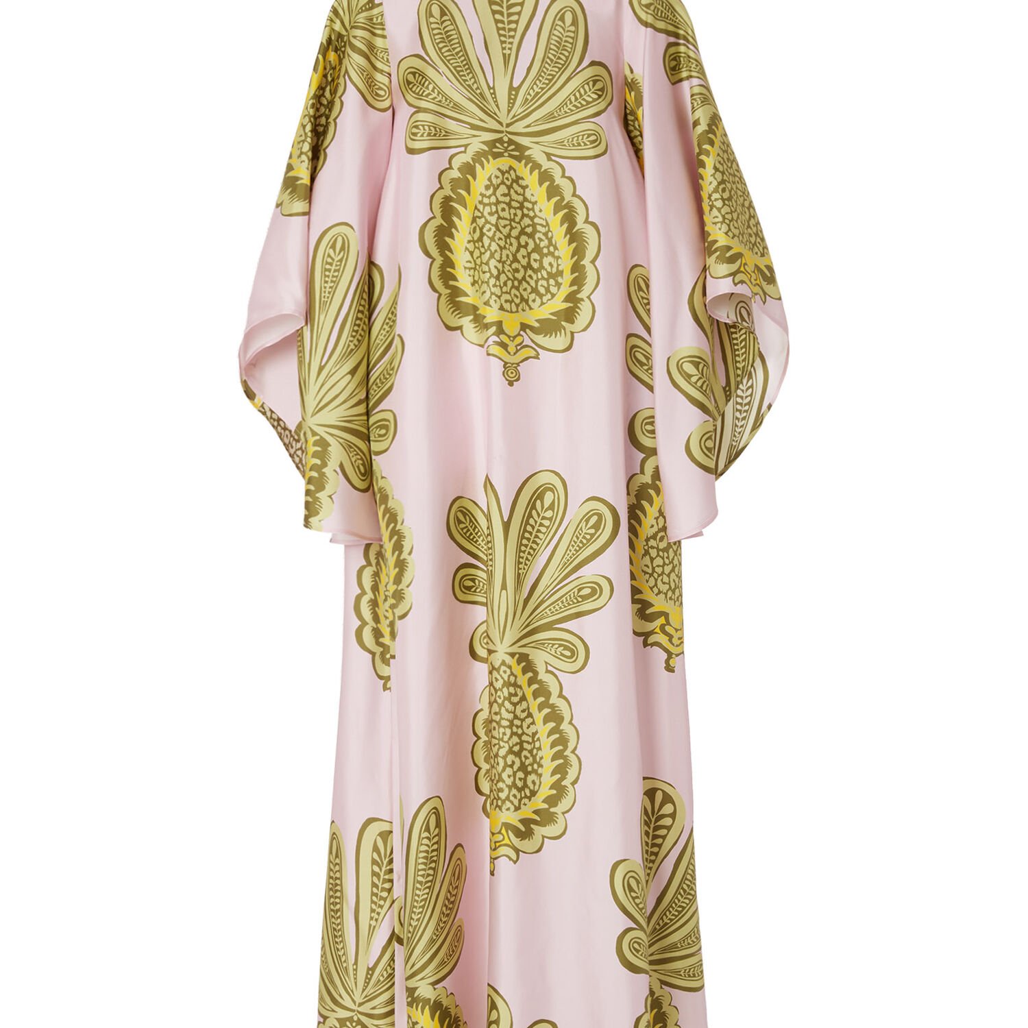 La Doublej Magnifico Dress In Big Pineapple Pink