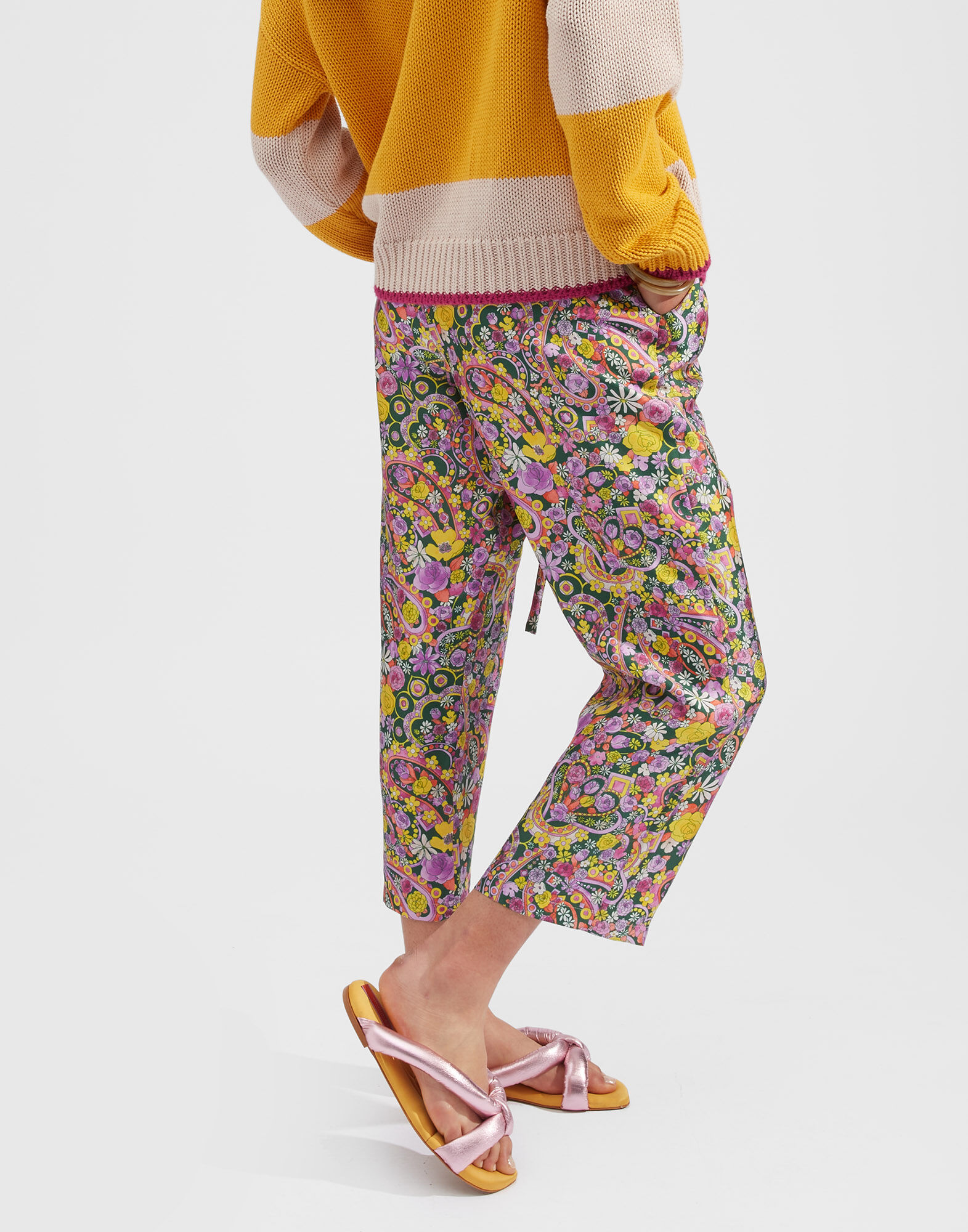 La DoubleJ Drawstring Pants Tripping TRO0053SIL001TRG0001