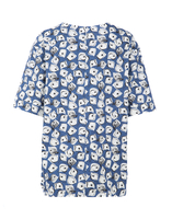 LaDoubleJ Boxy T-Shirt Pesciolini Blu SHI0003COT001PES0002
