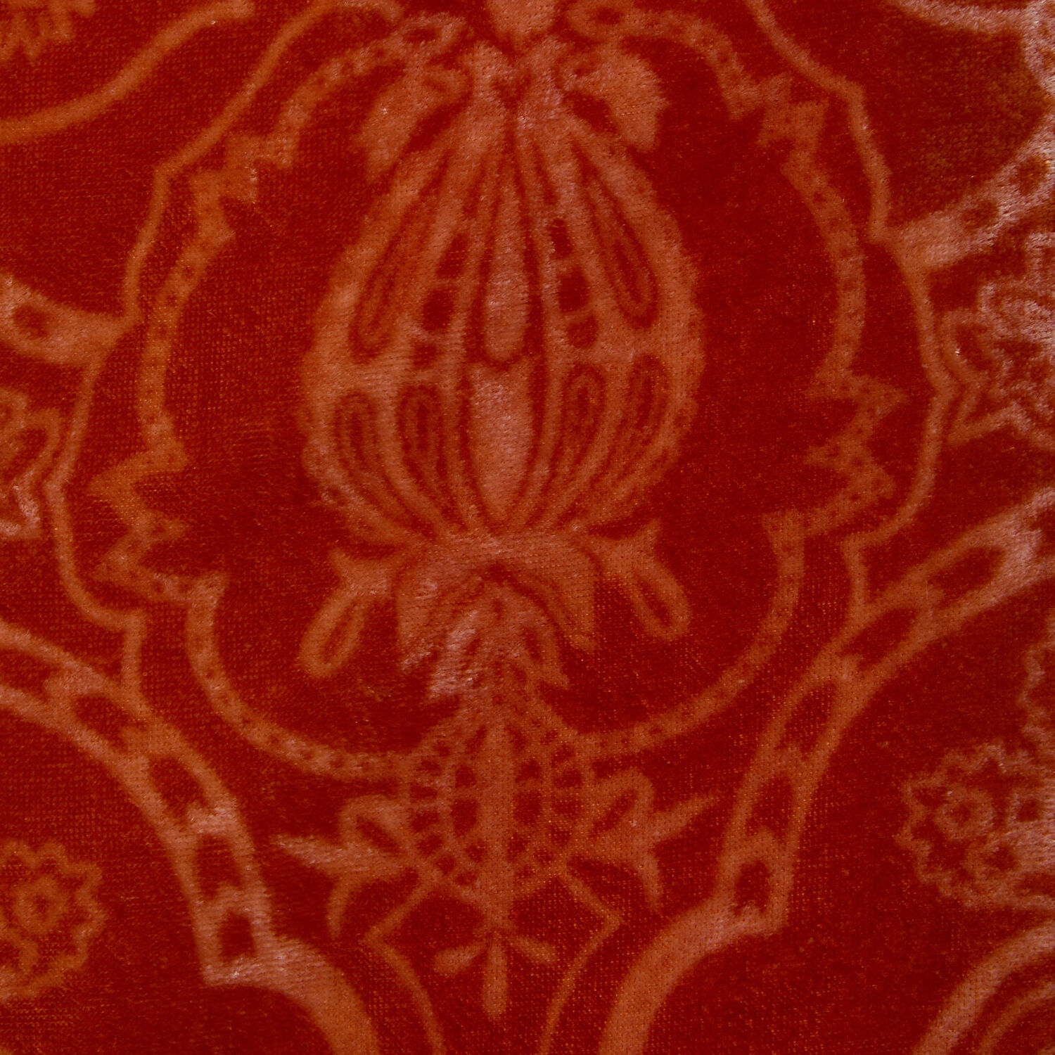 La Doublej Loose Pants In Banquet Orange