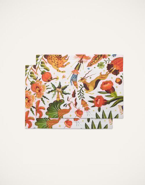 La DoubleJ Placemat Set Of 2 La DoubleJ Placemat Set Of 2 Jungle Book TBM0001LIN001HLE0023