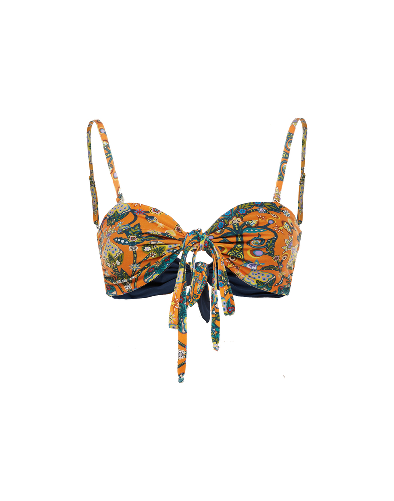 LaDoubleJ 3-Way Bandeau Top LaDoubleJ 3-Way Bandeau Top Tree Of Life Arancio SWI0021LYC001TFL0004