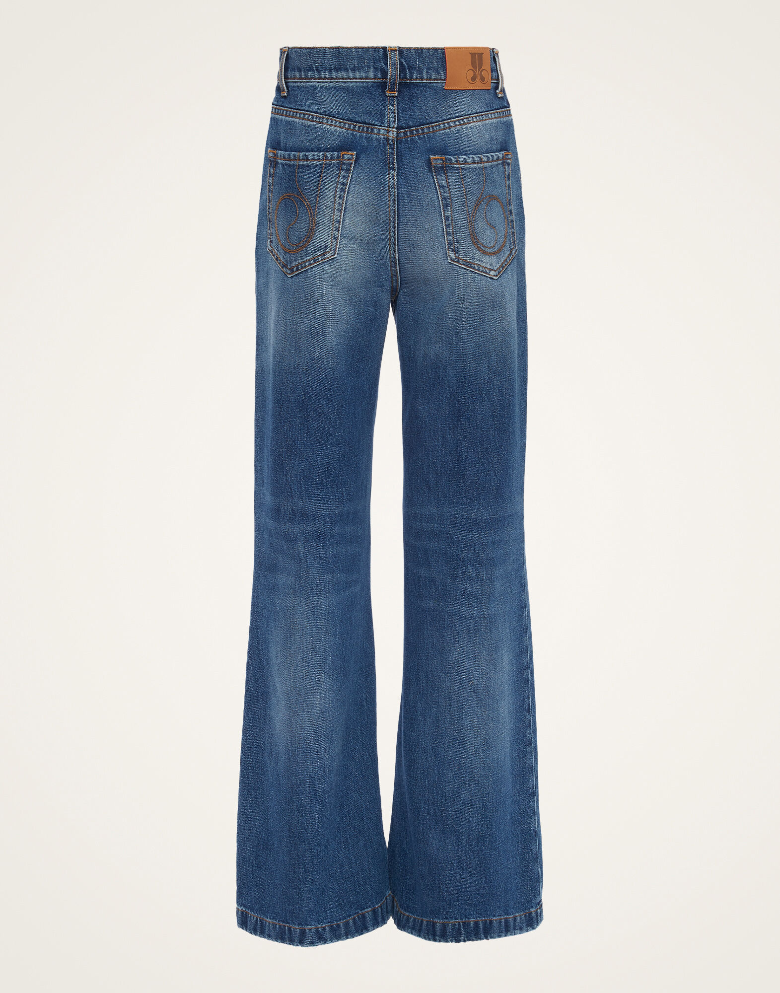 【PORTERNA】Luen Day Flare Jeans POWER STRETCH PULL-ON FLARE JEANS | INDIGO491 - GOOD AMERICAN