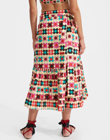 LaDoubleJ Wrap Skirt LaDoubleJ Wrap Skirt Groovy Dot Giallo SKI0049COT020GRO0003
