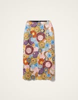 La DoubleJ Pencil Skirt La DoubleJ Pencil Skirt Fun-Gi Yellow SKI0159EMB115FNG03YE02