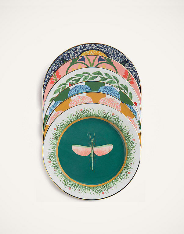 Vajillas de porcelana | Platos de colores | La DoubleJ©