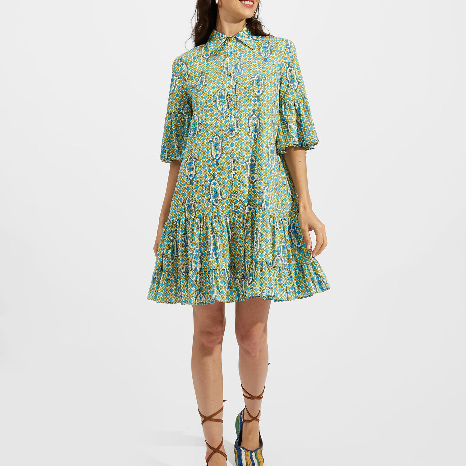 La Doublej Choux Dress In Santachiara