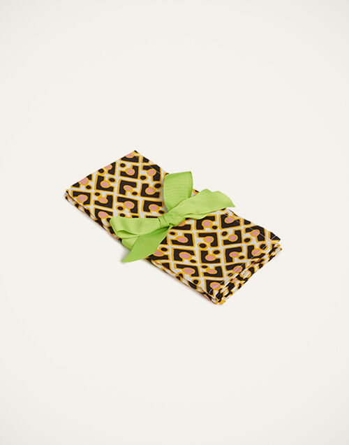 La DoubleJ Large Napkins Set Of 2 La DoubleJ Large Napkins Set Of 2 Puzzle Rosa NAP0006LIN001PUZ0002