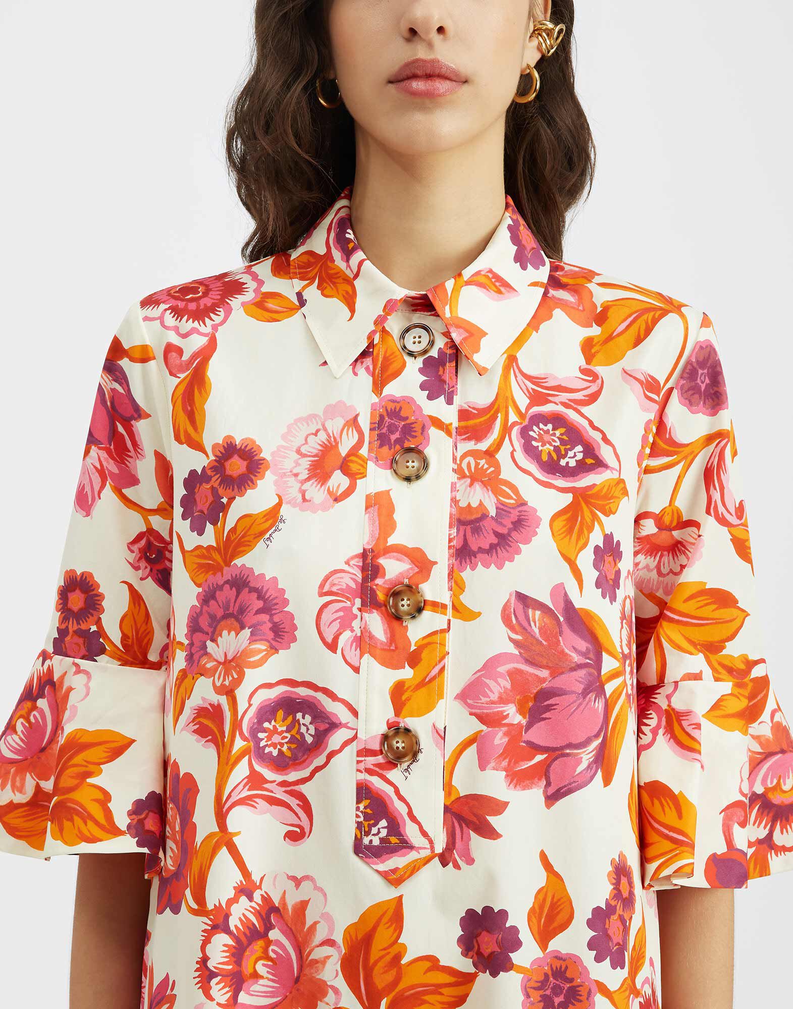 La DoubleJ Artemis Dress Hottie Cream DRE0176COT039HOT01WH03