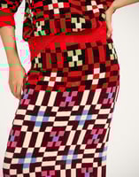 La DoubleJ Byte Skirt La DoubleJ Byte Skirt Multicolor Pink & Blue SKI0177KNI173VA387RE07