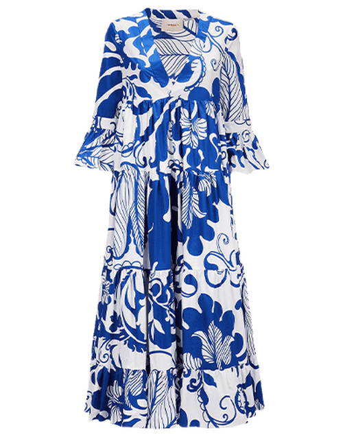 LaDoubleJ Jennifer Jane Dress Marea Blu DRE0114COT001MRE0002