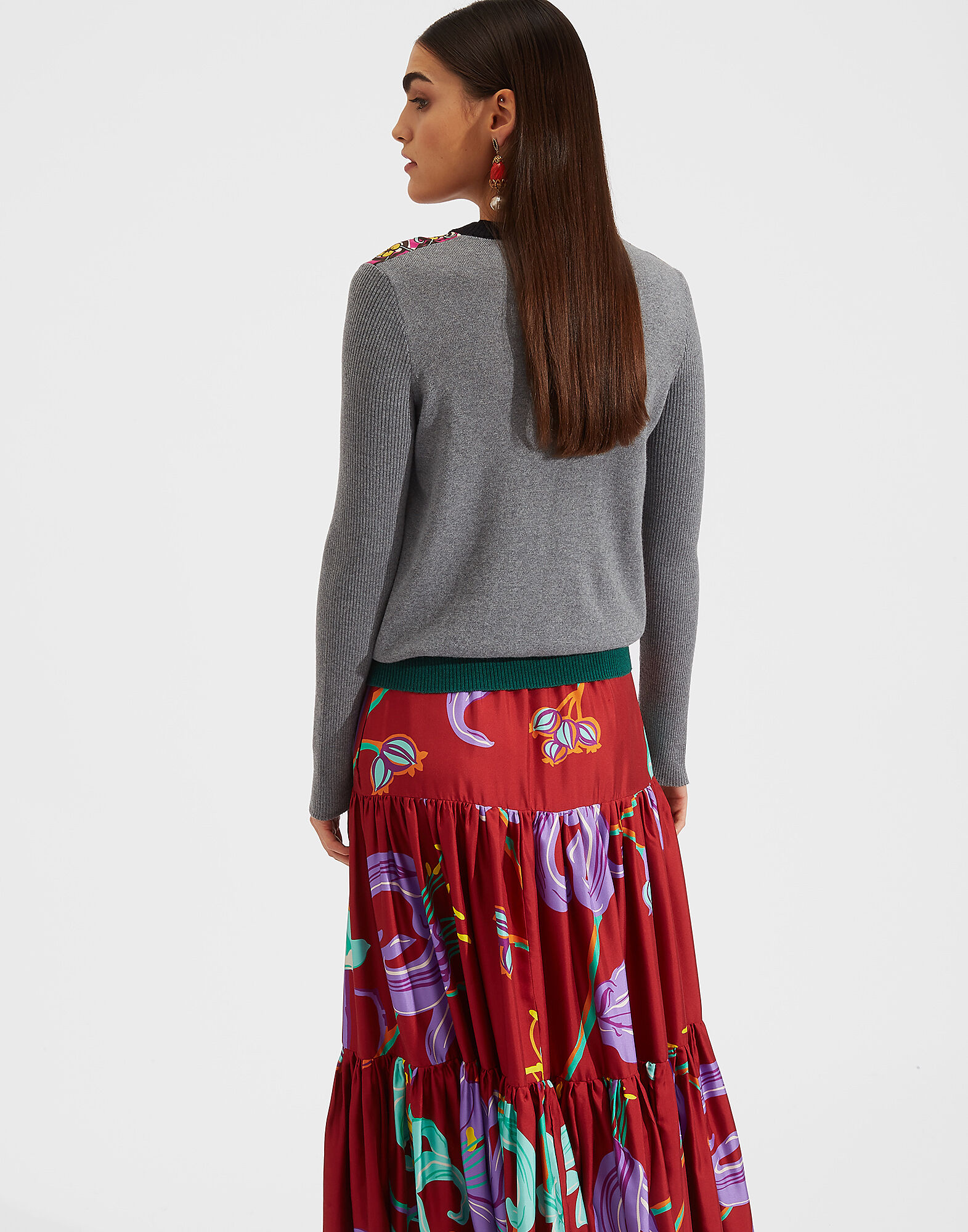 LaDoubleJ Gemini Sweater Pic Nic Viola PUL0006KNI005VIO0002