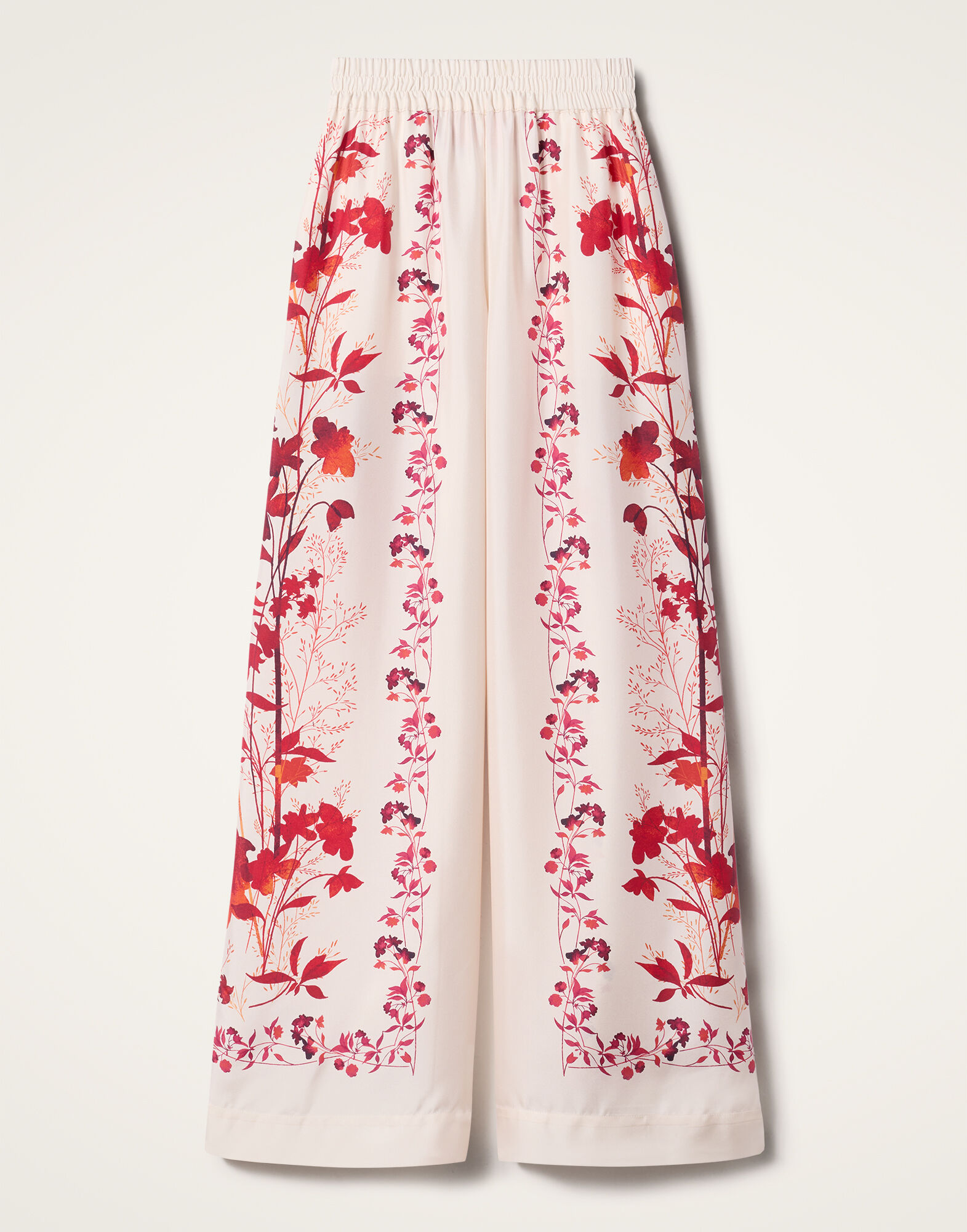 La DoubleJ Palazzo Pants Woodland Plac&eacute;e Camouflage TRO0026SIL006WOD01GR08