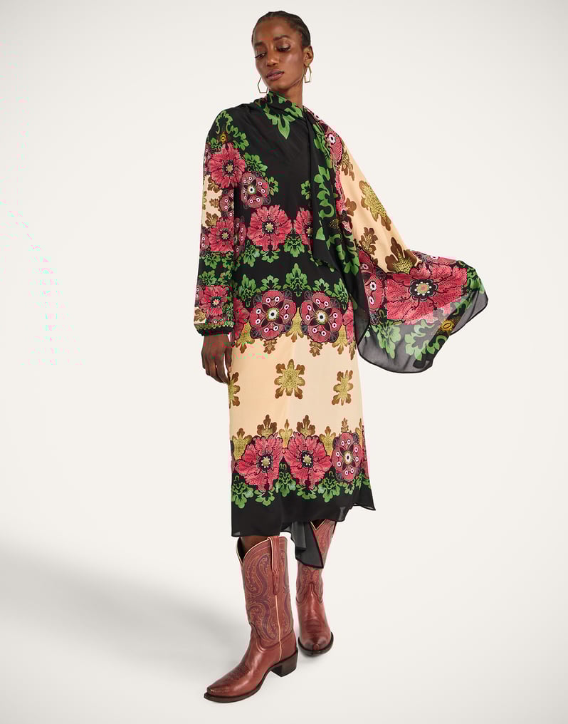 La DoubleJ Karis Dress La DoubleJ Karis Dress Bounty Placée Red DRE0958VIS019BOU01RE01