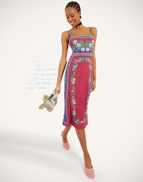 La DoubleJ Buy Me A Martini Dress Regalia Plac&eacute;e Red DRE0673VIS011REG02RE01