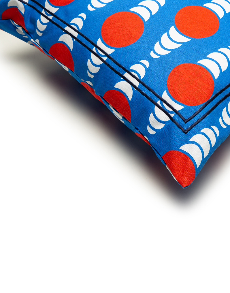 La DoubleJ Cushion Cover La DoubleJ Cushion Cover Lava Lamp Blu CUS0001COT011LAV0003