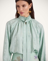 La DoubleJ Cerere Blouse La DoubleJ Cerere Blouse Pekin Mint SHI0132JCQ107PEK01GR11