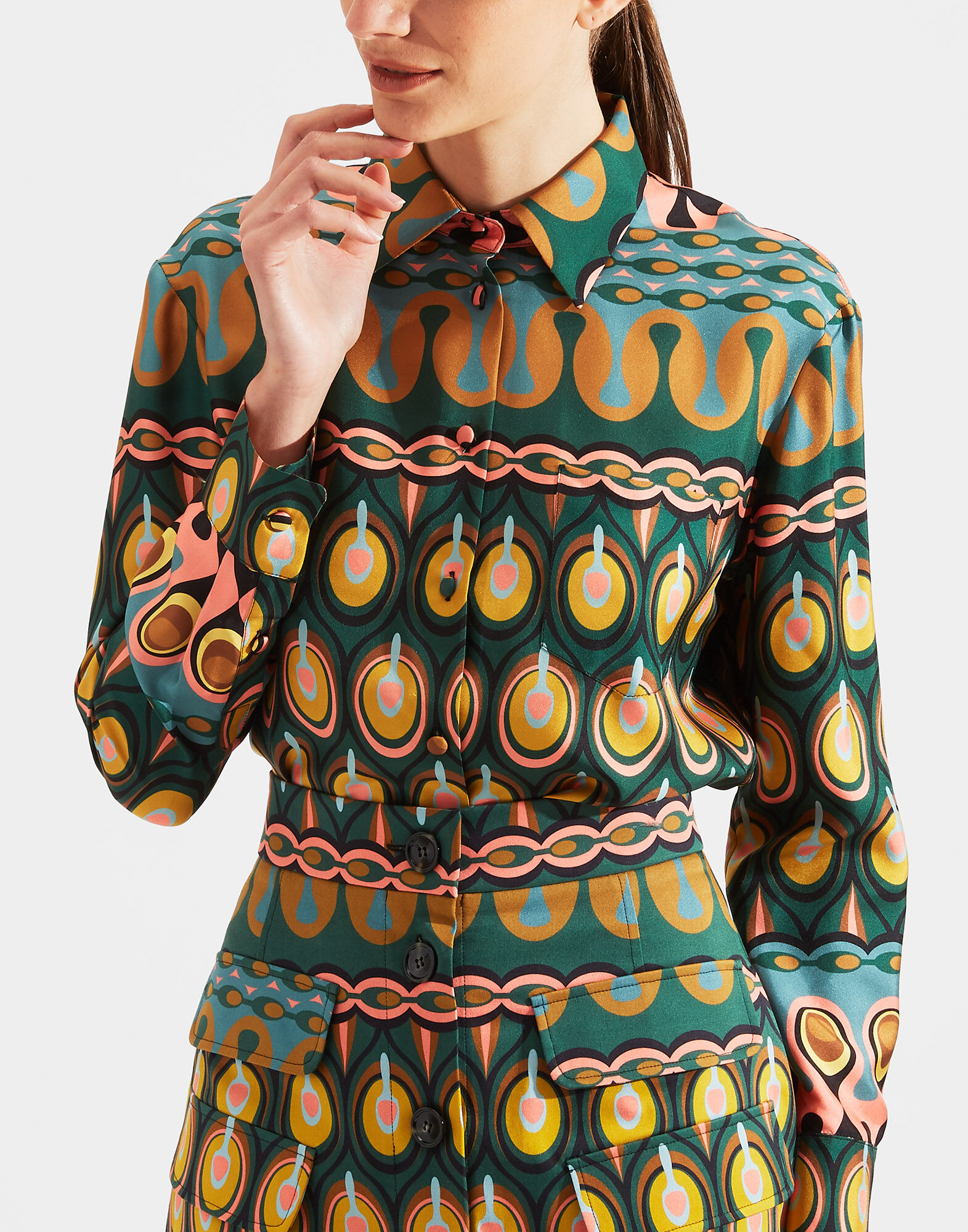 La DoubleJ Boy Shirt Rio Verde SHI0001SIL001RIO0002