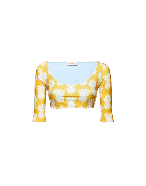 LaDoubleJ Portofino Top Pineapple SWI0015LYC001PNP0003
