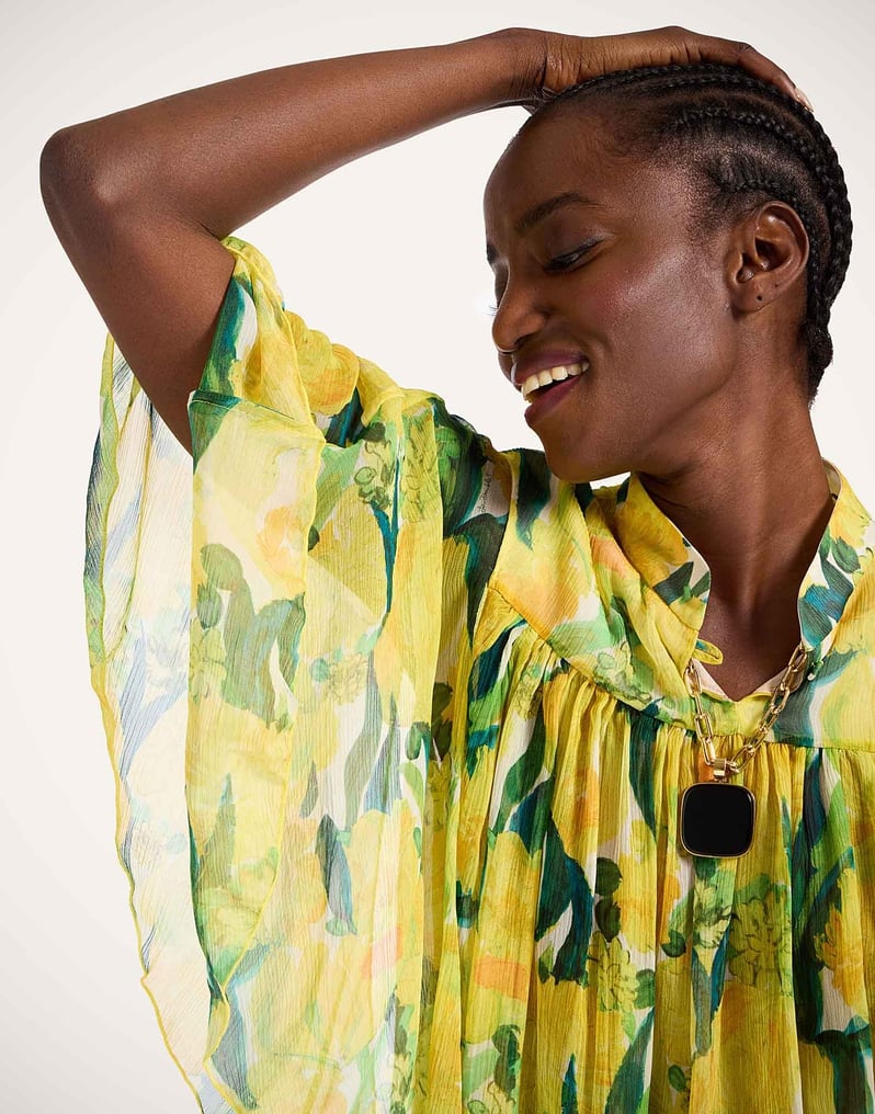 La DoubleJ Frappé Top La DoubleJ Frappé Top Zesty Yellow TOP0154CRE009ZES01YE02