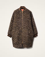 La DoubleJ Brooklyn Coat La DoubleJ Brooklyn Coat Cheetah Coating Light Beige JAC0129WOL020TAH02BR01