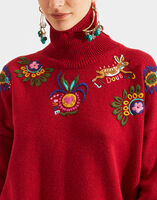 LaDoubleJ Boy Sweater  PUL0037KNI027RED0004