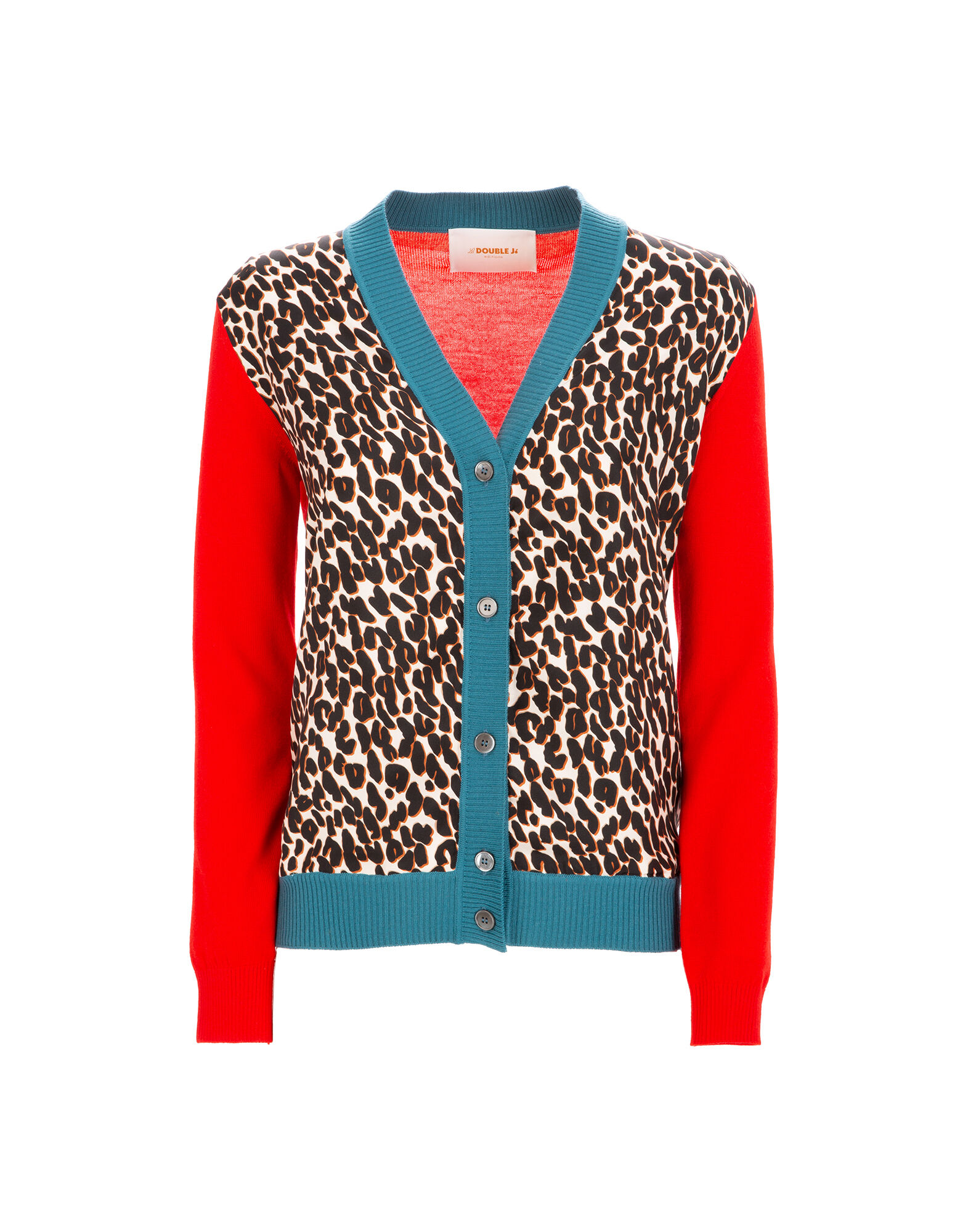 LaDoubleJ Gemini Cardigan Leopard PUL0005KNI005LEO0001