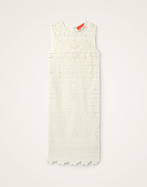 La DoubleJ Column Dress Caper Light Yellow DRE0389EMB104CEP03YE01