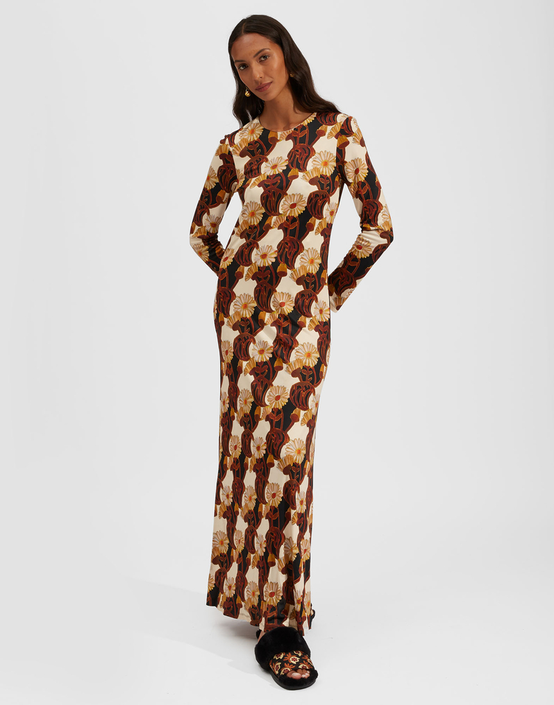 La DoubleJ Swank Dress La DoubleJ Swank Dress White Gerber DRE0206JER011GER0003