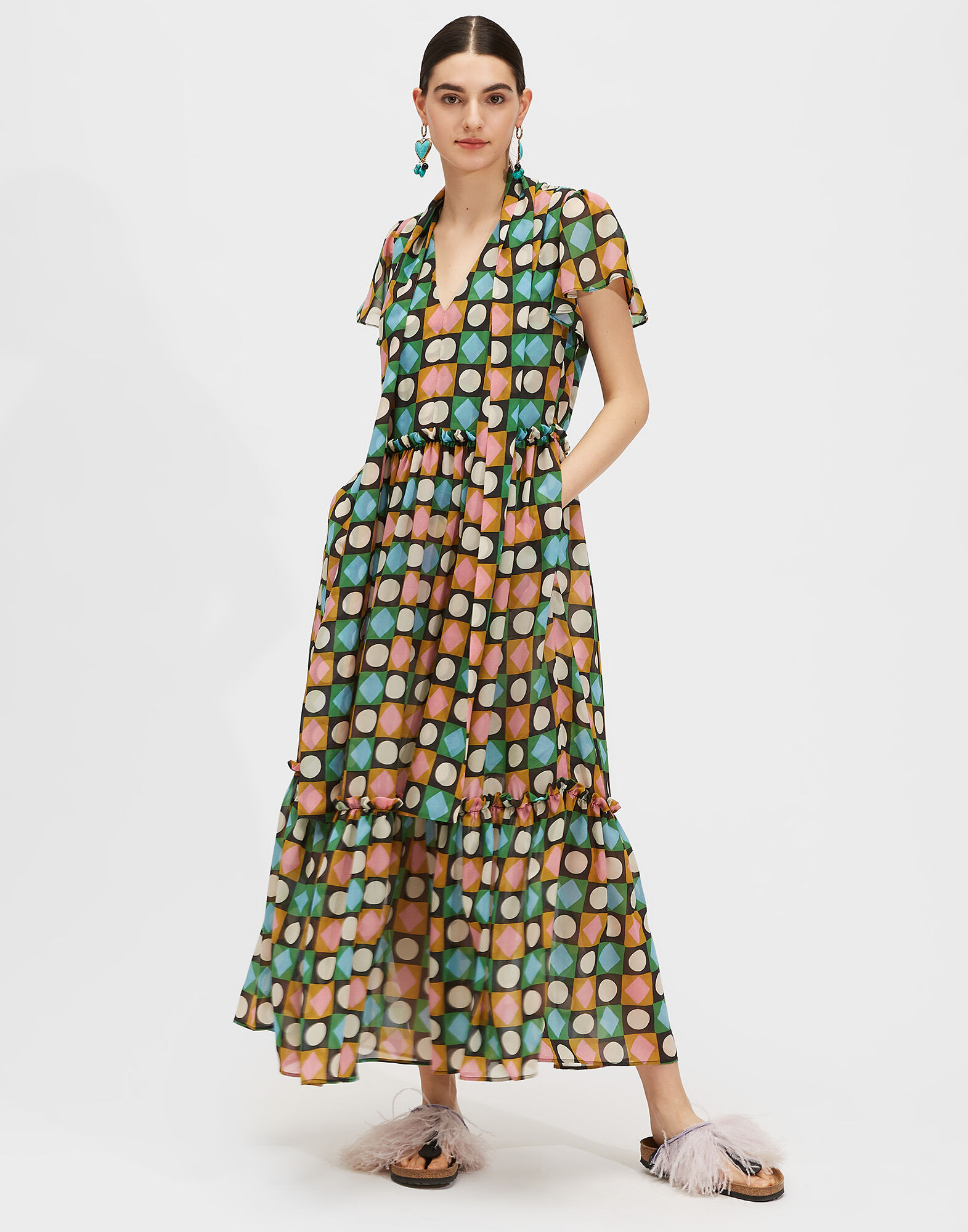 LaDoubleJ Lou Lou Dress Lucky Charms DRE0141CHF001CHA0001