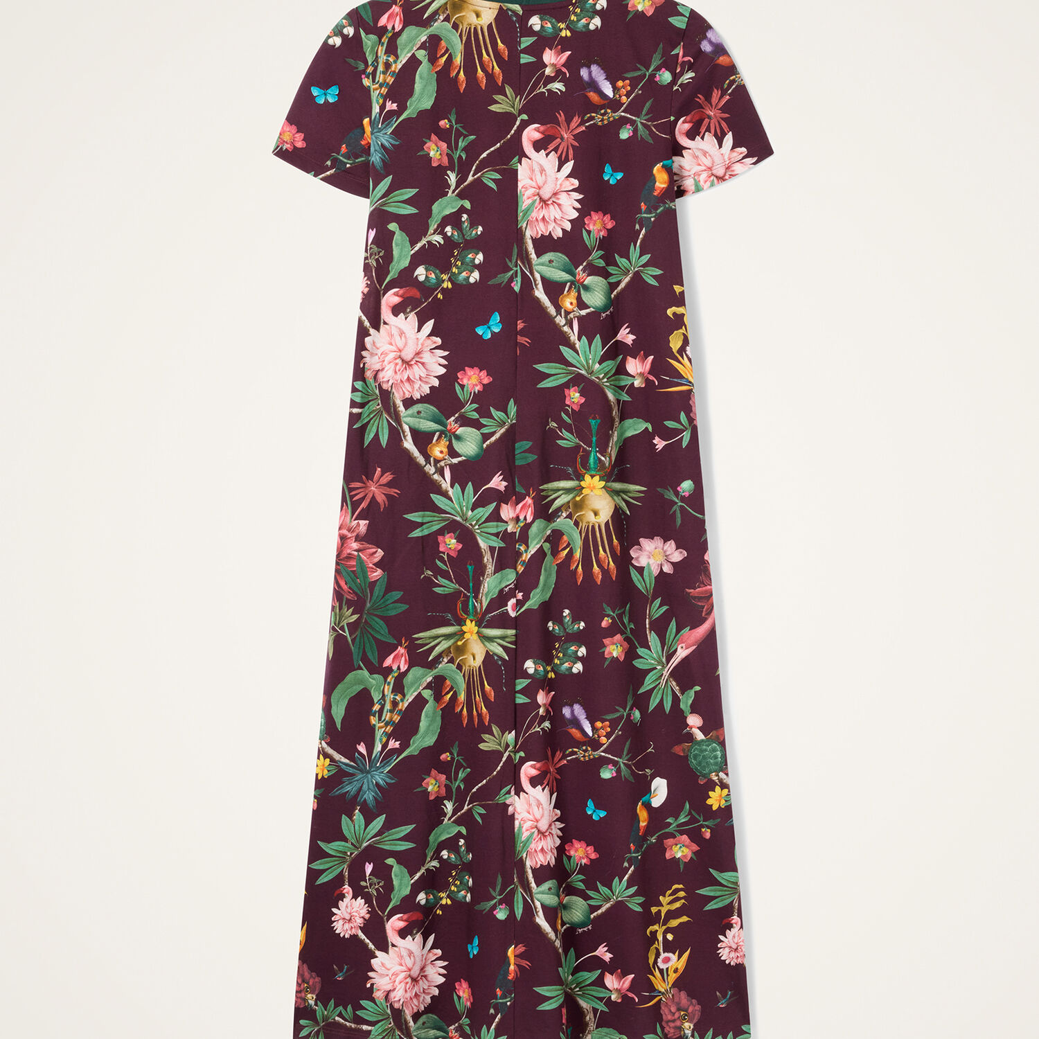 La Doublej Sporty Swing Dress In Brown